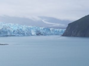 Hubbard Glacier. Magnificent cruising in Alaska.