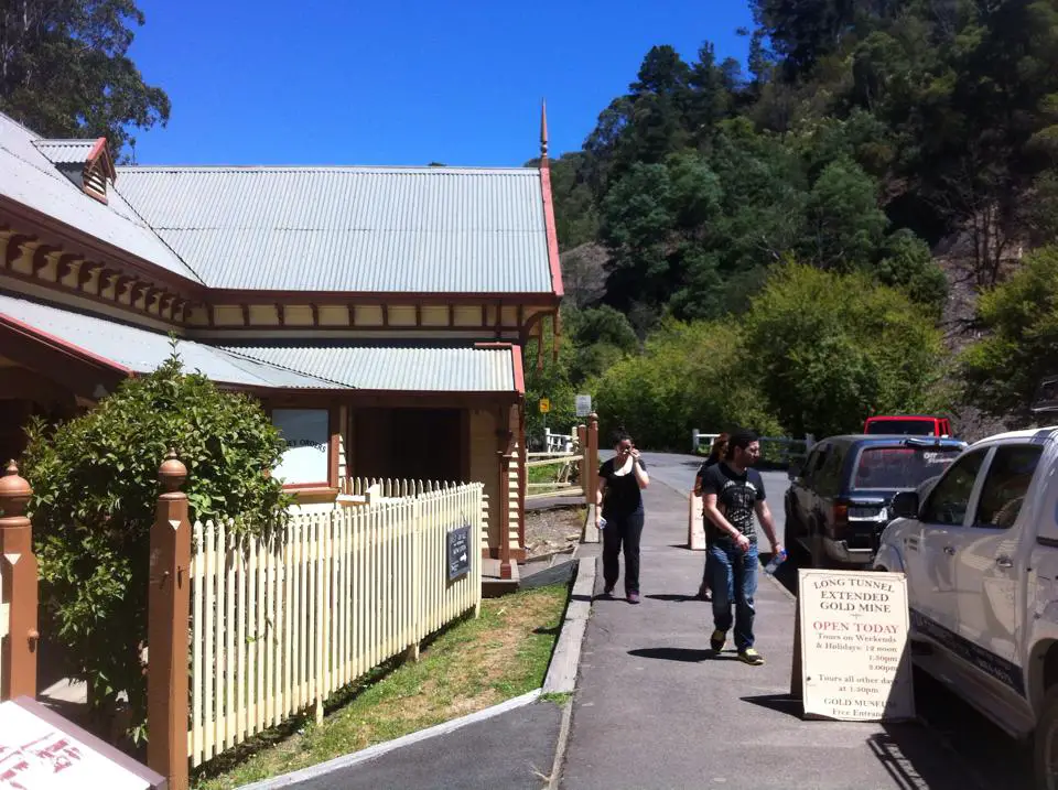 Walhalla main street - small towns in Victoria