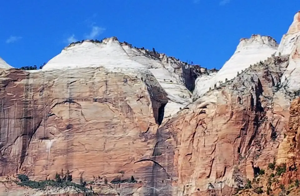 towering cliffs zion