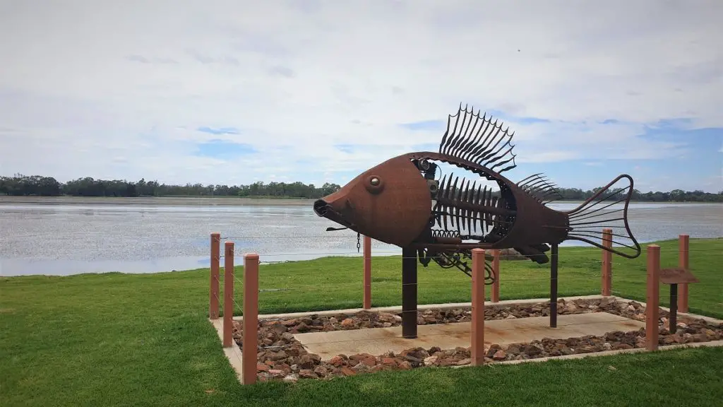 Little lake boort - small town in victoria