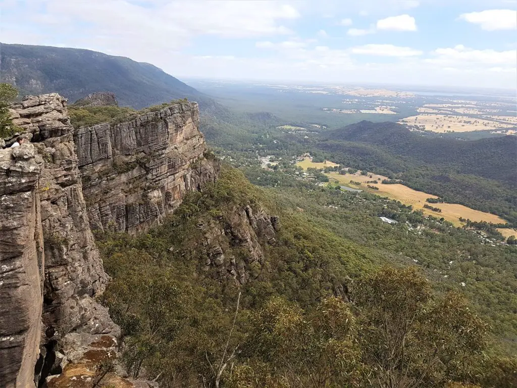 overlooking Halls Gap