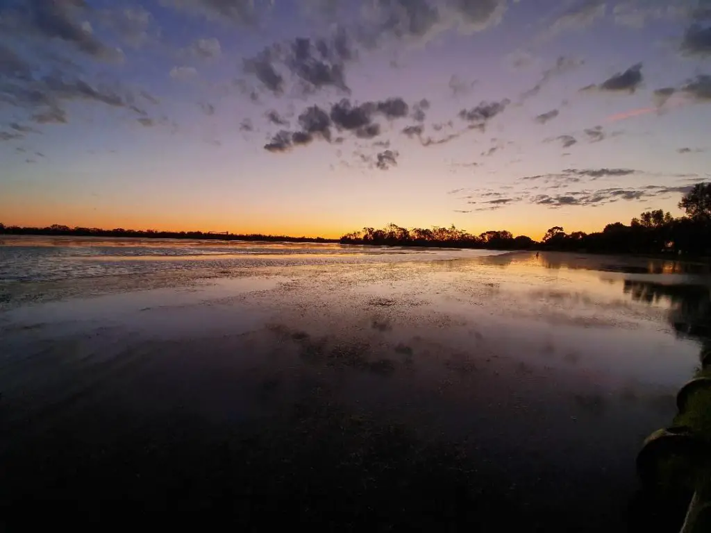 Lake Boort sunset