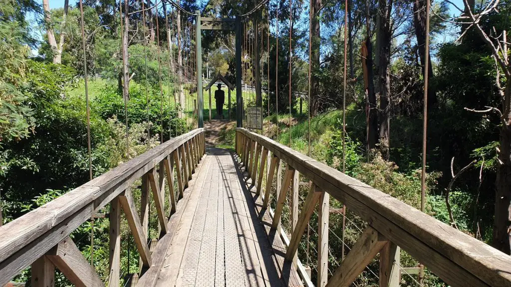 Loch Village Suspension Bridge