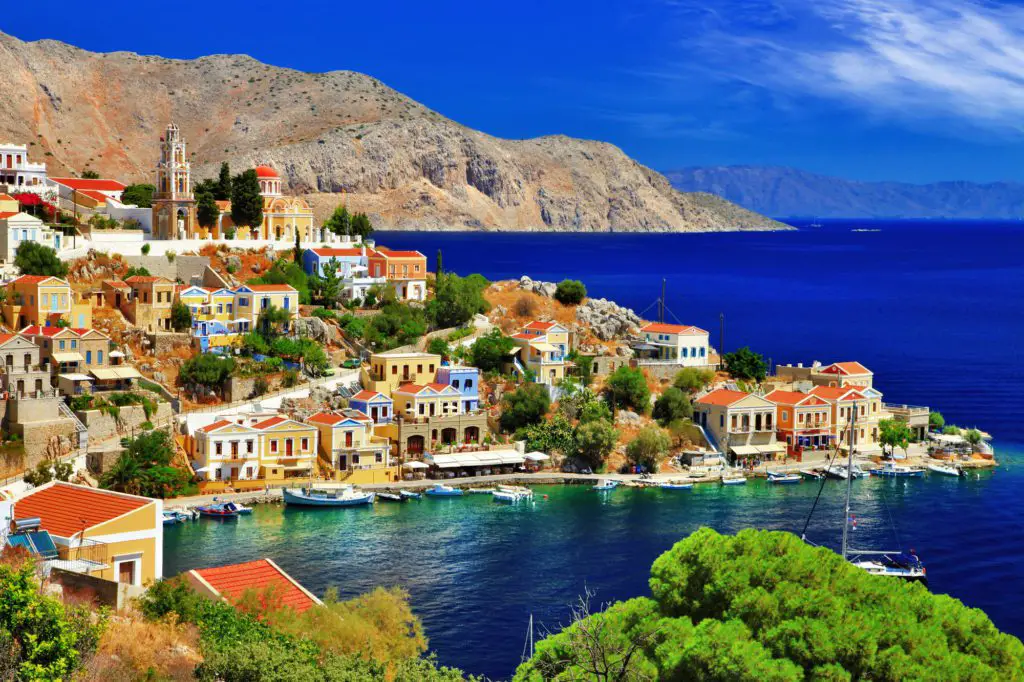 cheap travel hacks - symi island greece