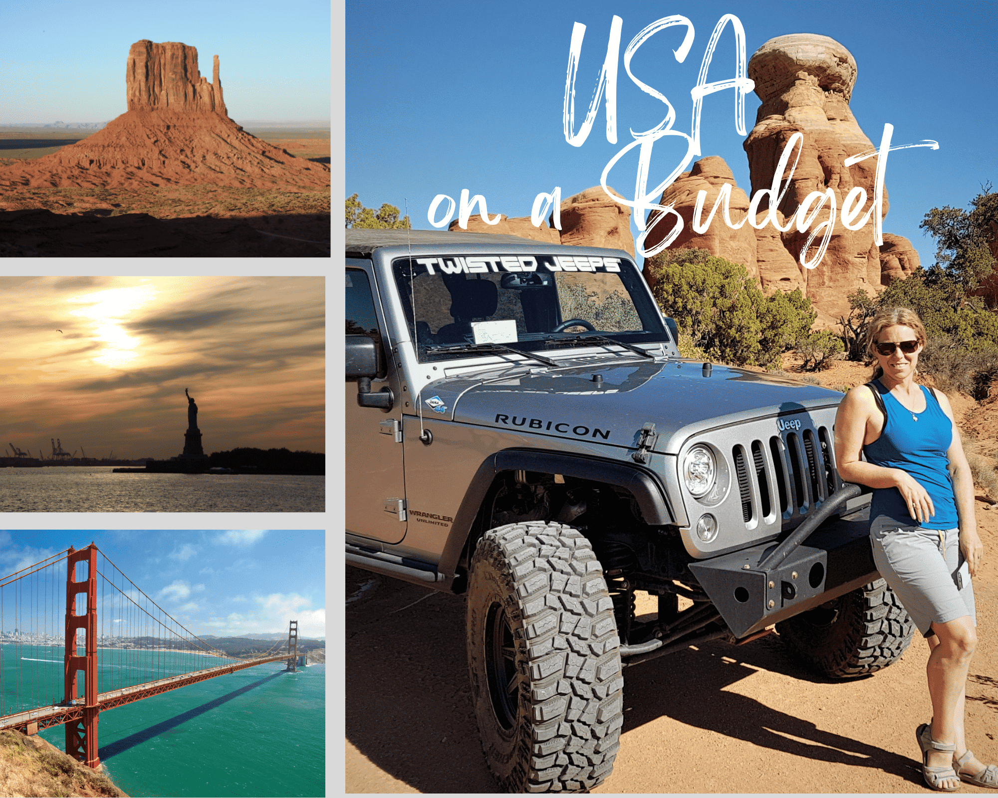 Travel USA on a budget plan a cheaper & better vacation
