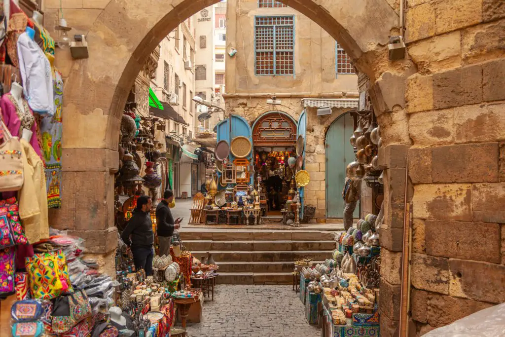 market in Cairo 