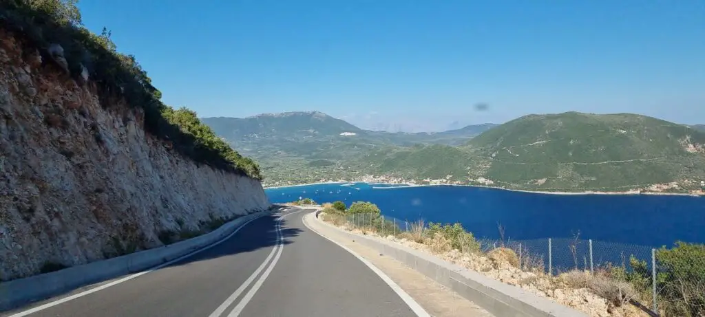 road trip taking in the coast of Lefkada - mainland greece itinerary